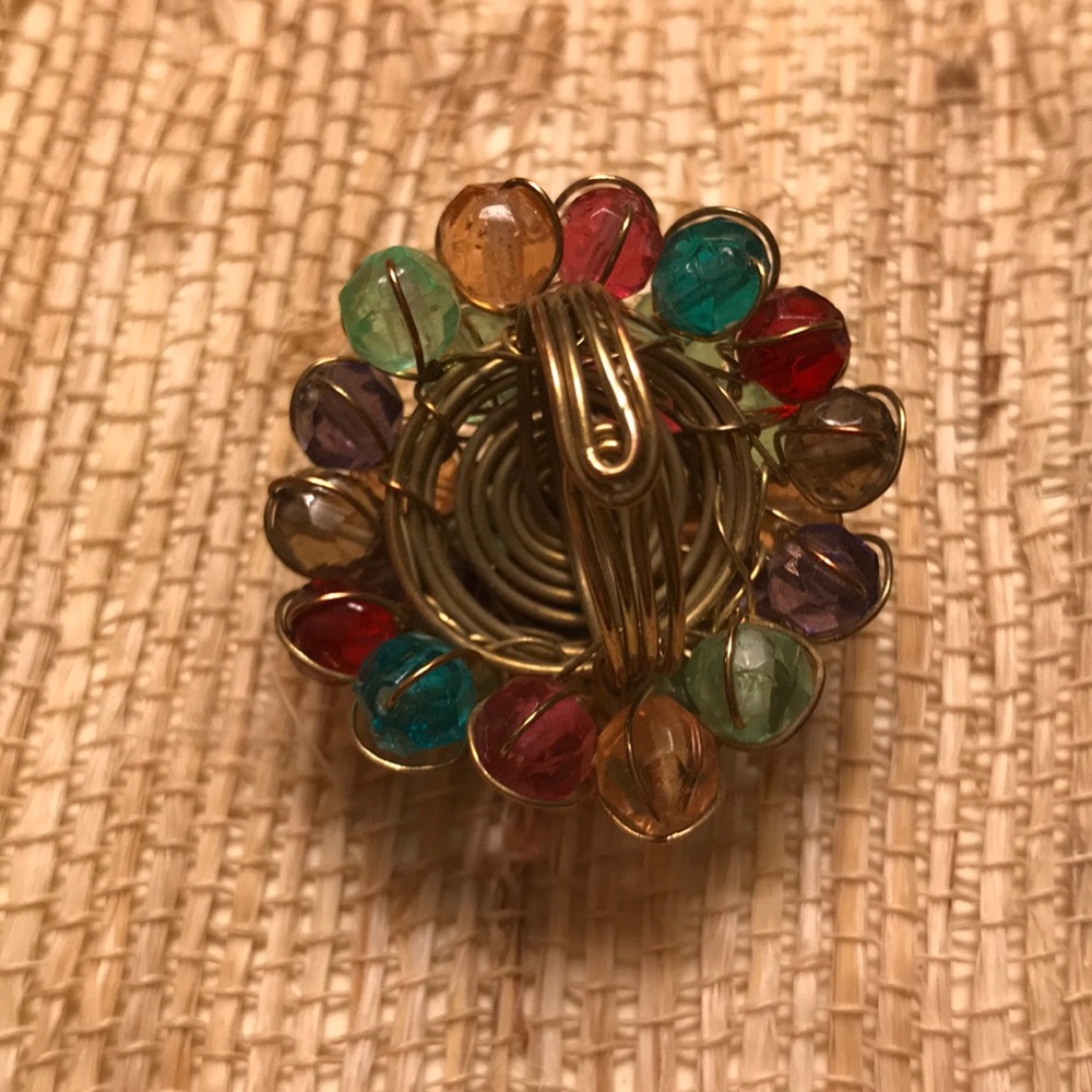 Colorful Statement Ring - Picture 2 of 4